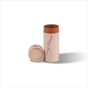 tube <b>box</b> cylinder packaging tube with hot stamping - Product Image 1