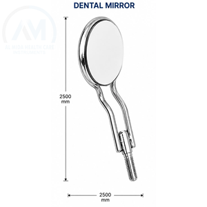 Espejos Dentales de Doble Cara Al Mida Healthcare, de Acero y Plástico, Manuales, Ligeros, con Certificación CE, Fácil Agarre - Product Image 2