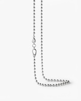 Collier unisexe en or jaune 14 carats avec diamant de laboratoire en forme de poire certifié IGI couleur D 0,50 ct VVS, chaîne à billes perlée, pour usage quotidien