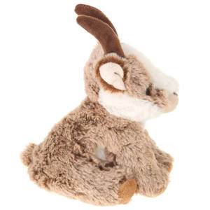 Jouet en peluche antilope personnalisé à prix d'usine, antilope aux grands yeux en position accroupie, jouet en peluche animal en peluche - Product Image 3