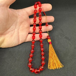 Rosario Islámico Hecho a Mano con Resina Impermeable, Misbaha, Tasbih Religioso, Regalo de Ramadán y Eid, Decoración para el Hogar, Ángel Circular - Product Image 1