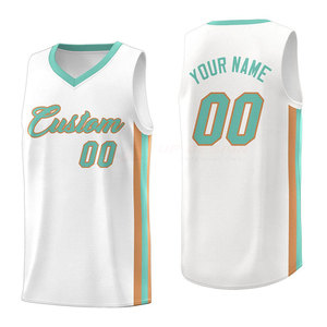 Fabricant et fournisseur pakistanais de maillots de basket-ball personnalisables de haute qualité, 100% polyester respirant, manches courtes, vente en gros - Product Image 1