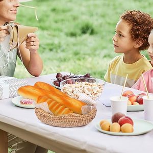 Wholesale Bamboo <b>Rectangular</b> <b>Storage</b> <b>Basket</b> Handwoven Organizer for Laundry and Home <b>Storage</b> Made by KingCraftViet - Product Image 4