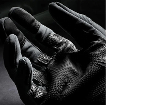 Guantes de Cuero Negros de Invierno Personalizados con Pantalla Táctil Completa, Antideslizantes, para Motocicleta, Resistentes a Impactos, Impermeables y Ligeros - Product Image 4