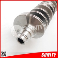 TAIWAN SUNITY Nouveau Vilebrequin en Métal Argenté Haute Efficacité Essence Haute Qualité OEM 6G5-11411-00 Certifié ISO9001 pour Moteurs Marins