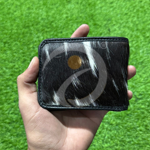 Cartera de Cuero de Piel de Vaca al por Mayor para Hombre, Delgada, Organizador de Bolsillo, Hecha a Mano con Material de Cuero Genuino - Product Image 1