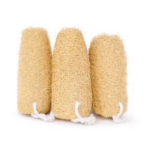 Éponge exfoliante naturelle entière en luffa d'origine vietnamienne - Exfoliant corporel multi-usages écologique et éponge à vaisselle durable - Product Image 2