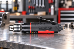 สว่านลมตรง Aeropro Professional Pneumatic Air Straight Drill-128 ปริมาณลมใช้ 128 ลิตร/นาที ความเร็วรอบไม่มีโหลด 2300 รอบต่อนาที น้ำหนักเบา 0.86 กก. รุ่น AP17111 - Product Image 4