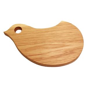 Planche à découper en bois naturel en forme de cœur avec un design épais et un canal à jus pour une utilisation intensive - Product Image 6