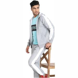 ชุดกีฬาวิ่งลำลองทันสมัยแบบกำหนดเองได้สำหรับผู้ชาย เสื้อฮู้ดแบบสวม ชุดวอร์มแขนสั้น ผ้าฟลีซระบายอากาศ รุ่นปี 2026 - Product Image 5