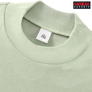T-shirts de luxe épais à épaules tombantes pour hommes, 100 % coton, vierges, personnalisables avec logo de marque, vente en gros de haute qualité - Product Image 3