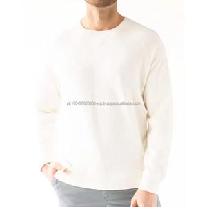 OEM Sweatshirts en molleton à col ras du cou de haute qualité pour hommes, couleur personnalisée, coton polyester teint uni, pour l'hiver - Product Image 1