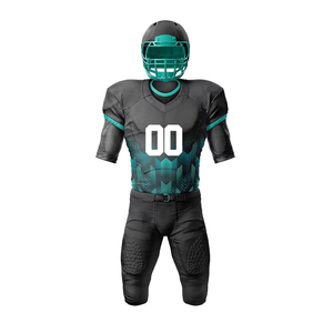 Una fábrica OEM suministra ropa de fútbol americano de manga corta con etiqueta privada y suministro global para el crecimiento de marcas B2B. - Product Image 4