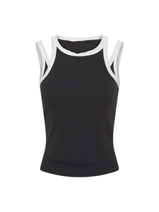 Débardeur court sans manches pour femme, léger, respirant, décontracté, pour l'été, confortable pour un usage quotidien - Product Image 1