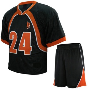 100% polyester sublimé crosse uniformes respirant confortable vêtements de sport réversible imprimé conception pour garçons unisexe adultes - Product Image 4