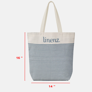 Bolsas de Compras de Algodón 100% de Primera Calidad con Diseño Moderno Impreso, Tamaño y Logotipo Personalizados, de Fabricante Indio - Product Image 5