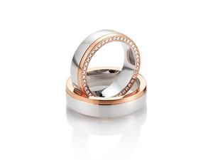 แหวนทองเพชรแท้ธรรมชาติคุณภาพดีเยี่ยมดีไซน์เนอร์งานหมั้นงานแต่งงานปรับขนาดได้ตามต้องการ - Product Image 4