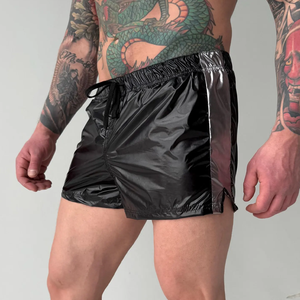 Pantalones Cortos Deportivos para Hombre, 100% Poliéster, Transpirables, de Secado Rápido, Personalizados, de Alta Calidad, Estilo Casual, Color Sólido - Product Image 2