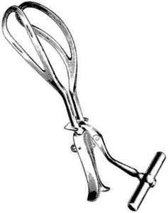 Poignée de traction pour forceps obstétrical et gynécologique HAIG-FERGUSON en acier inoxydable allemand de qualité chirurgicale, 40 cm, manuelle, Classe I CE - Product Image 4