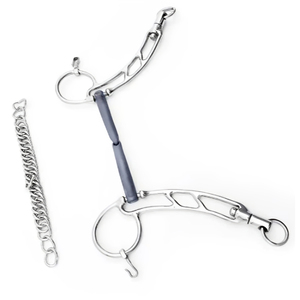 Bocados de titanio de primera calidad para equitación a precios mayoristas, nuevos, anillos sueltos, bocados de snaffle para caballos - Product Image 4