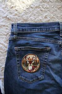 Custom Embroidery <b>Patch</b> Premium Fabric Threadwork Badge Wholesale Iron On Sew On for Jackets Hats <b>Backpacks</b> Clothing Decorative - Product Image 3