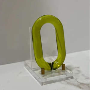 Cadena de Resina Acrílica Moderna Hecha a Mano, Eslabones Personalizados, Decoración para el Hogar - Product Image 4