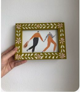 High Quality Solid <b>Wood</b> Epoxy Resin Photo <b>Frame</b> Luxury Handmade <b>Picture</b> <b>Frame</b> for Family Portrait Wedding Memory Display - Product Image 4