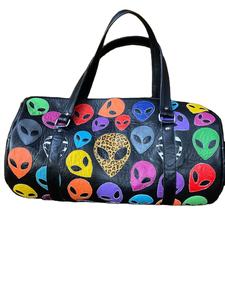 Bolsa de Viaje de Cuero Genuino Hecha a Mano, Bolsa de Viaje de Grano Completo, Personalizada, de Lujo, Informal, con Forro de Poliéster - Product Image 4