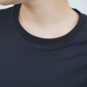 T-shirts courts personnalisés respirants à col rond pour femmes – Vente chaude – T-shirts courts unis à manches courtes pour tenue décontractée - Product Image 3