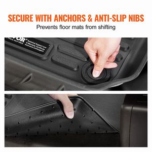 แผ่นรองสำหรับรถยนต์ฮอนด้า CR-V (รุ่นไฮบริด) ชุดเสื่อปูพื้นรถยนต์2017-2022ชุดติดตั้ง3ชิ้น - Product Image 4