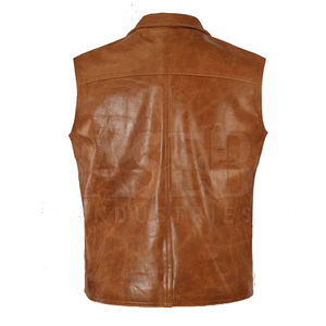 Veste en cuir pour homme sur mesure, de haute qualité, dernier design, nouvelle collection hiver, vêtements pour homme. - Product Image 4