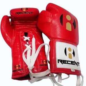 Guantes de Boxeo de Cuero Vacuno Impermeables para Adultos, Más Vendidos, para Entrenamiento de Muay Thai y Sparring, con Acolchado Grueso y Protección para las Manos - Product Image 1