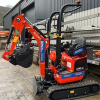 Mini Excavadora Kubota U10-5 Económica de 4 Toneladas, Equipo de Construcción en Stock, Compre y Reciba Entrega Rápida
