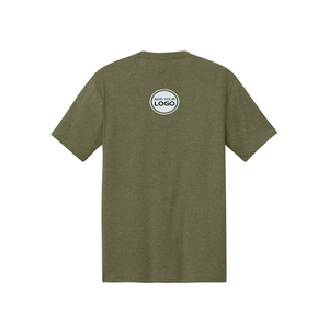 เสื้อยืดผ้าโพลีคอตตอนเรยอน 50/25/25 ปักโลโก้ตามสั่ง ขายส่งจำนวนมาก - Product Image 1