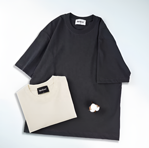 Boxy Hip Hop 180 GSM T-shirt graphique à épaules tombantes en coton épais de luxe Streetwear personnalisé surdimensionné pour hommes Plus - Product Image 6