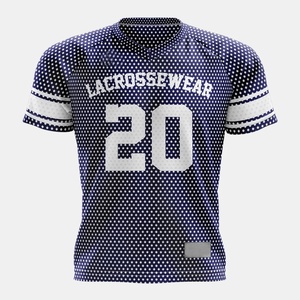Maillot de lacrosse réversible imprimé en gros pour filles et garçons, design personnalisé, entièrement sublimé, qualité supérieure, uniforme de lacrosse - Product Image 4