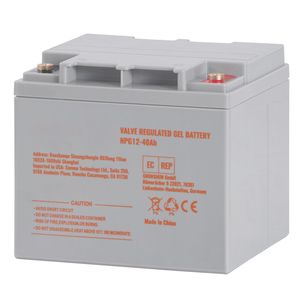 Batería Marina AGM Recargable de 12V 40AH con Corriente de Descarga de 400A para Scooters de Movilidad y Sillas de Ruedas Eléctricas - Product Image 4