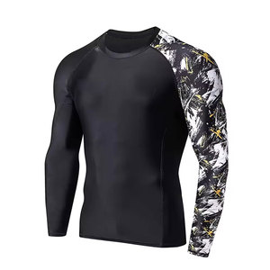 เสื้อคอมเพรสชั่นขายส่ง เสื้อผ้าออกกำลังกาย เสื้อคอมเพรสชั่นแขนยาว - Product Image 1