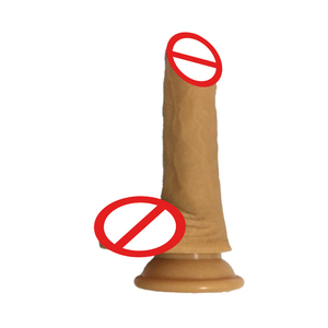 Dildo Stimolatore Punto G a Doppio Strato in Silicone Liquido Impermeabile, Giocattolo Portatile per Masturbazione Femminile, Pene Finto Morbido - Product Image 2