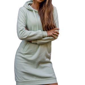 เดรส Y2k มีฮู้ดสำหรับผู้หญิงยาวพิเศษสำหรับผู้หญิง2025 OEM โลโก้ออกแบบได้ตามต้องการ - Product Image 6