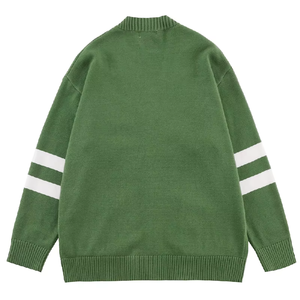 Cardigan en laine acrylique tricoté de haute qualité pour femme, col rond, décontracté, anti-boulochage, avec logo brodé personnalisé - Product Image 4