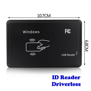 Driverless 10-digit/8-digit USB giao diện ID Đầu đọc thẻ với <span class=keywords><strong>Wiegand</strong></span> kiểm soát truy cập 125Khz cardissuer - Product Image 5