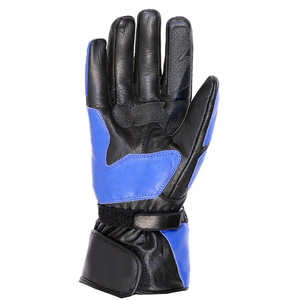 Gants de moto en cuir pleine main de haute qualité avec support de sécurité, tissu respirant et évacuation de l'humidité, à enfiler, en promotion - Product Image 5
