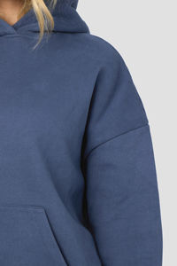 Conjunto de Sudadera con Capucha Oversize de Peso Pesado y Pantalones Anchos de Felpa para Mujer, Dos Piezas, Ropa de Estar por Casa, Venta al por Mayor Personalizada - Product Image 5