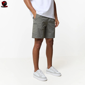 Ensemble veste et short de sport légers pour homme, veste zippée, ensemble deux pièces décontracté, coupe-vent personnalisé - Product Image 4