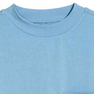 T-shirt Homme Été 2026 à Manches Courtes 100% Coton/Fibre de Bambou Uni Col Rond Haute Qualité Séchage Rapide Respirant Coupe Classique - Product Image 3
