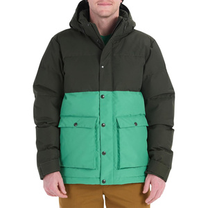Veste thermique matelassée pour homme avec personnalisation de marque, coque coupe-vent et fabrication de haute qualité - Product Image 1