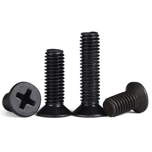 Wholesale High Quality Black Phillips Countersunk Screws & Flat Head <b>Bolts</b> (<b>M2</b>-M6 M8) - Product Image 2