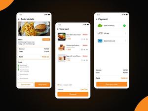 Application de livraison de repas pour la recherche de restaurants, la commande de repas, les paiements sécurisés, le suivi en direct, les offres, les avis, la disponibilité, l'accès Internet, Mac - Product Image 1