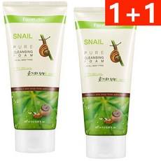 Farmstay Snail Pure Cleansing Foam 2pz 180ml Detergente Viso Scontato - Product Image 1
